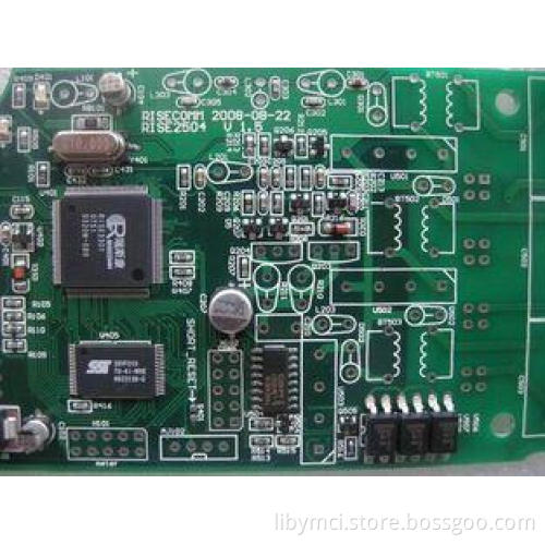 Green FR-4 Industrial Prototype PCB Assembly With Water Sol